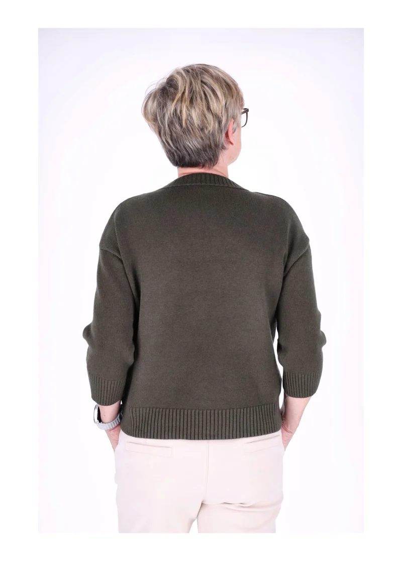 Splash of Color Strickpullover Damen