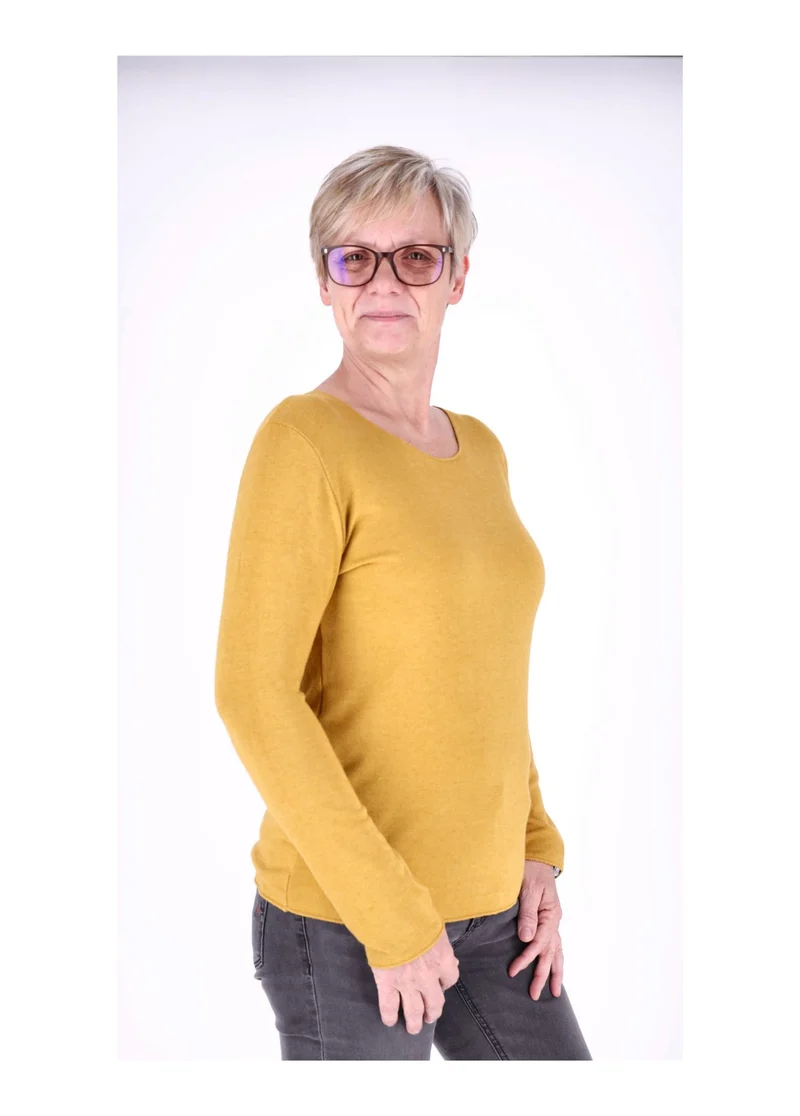 Splash of Color Basic Shirt Damen