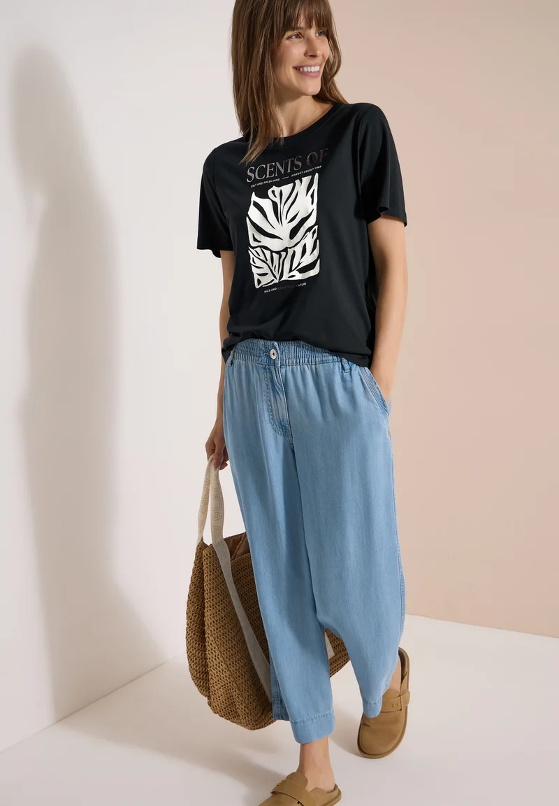 Monstera FP Shirt, palm breeze green