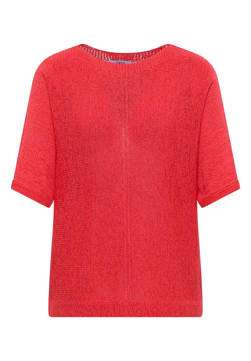 Tapeyarn Dolman, coral