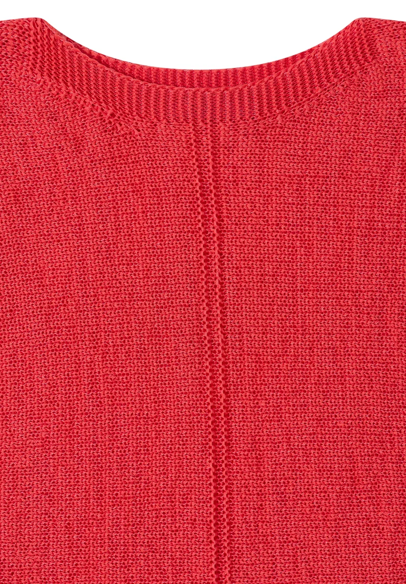 Tapeyarn Dolman, coral