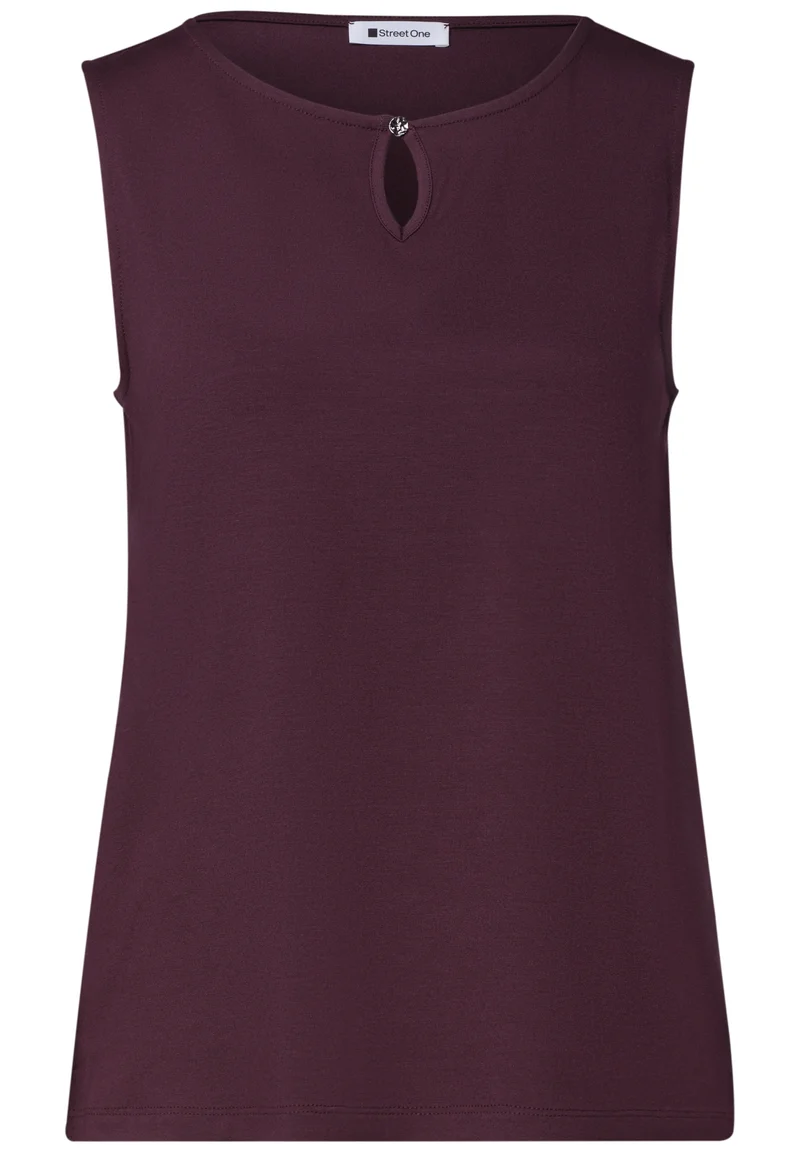 top w.deco detail, rustic rouge