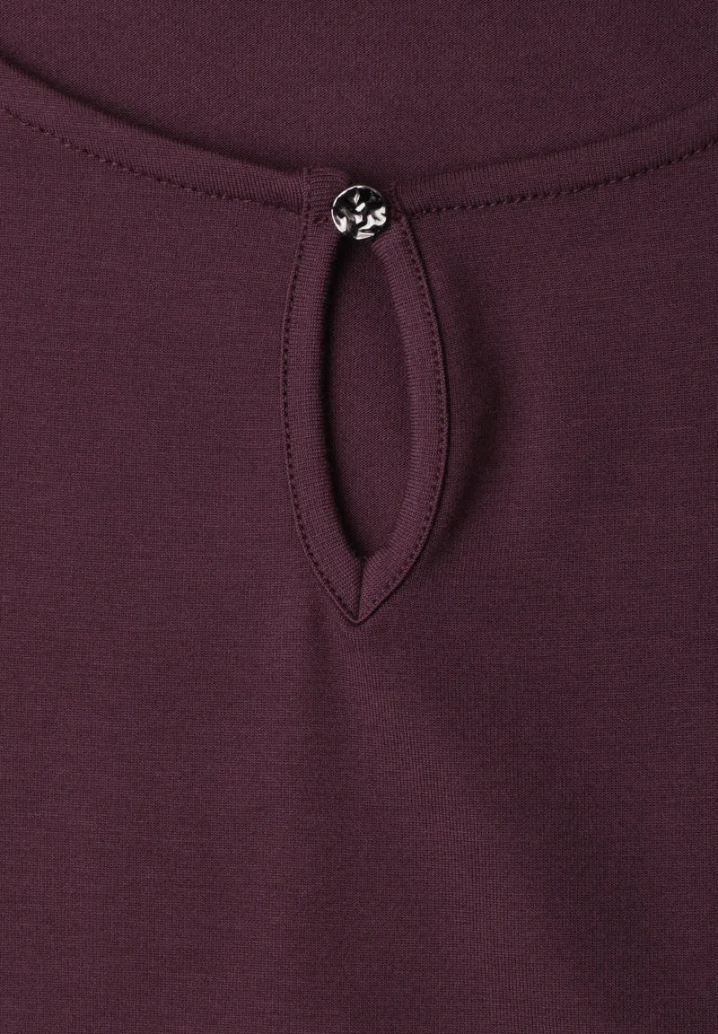 top w.deco detail, rustic rouge