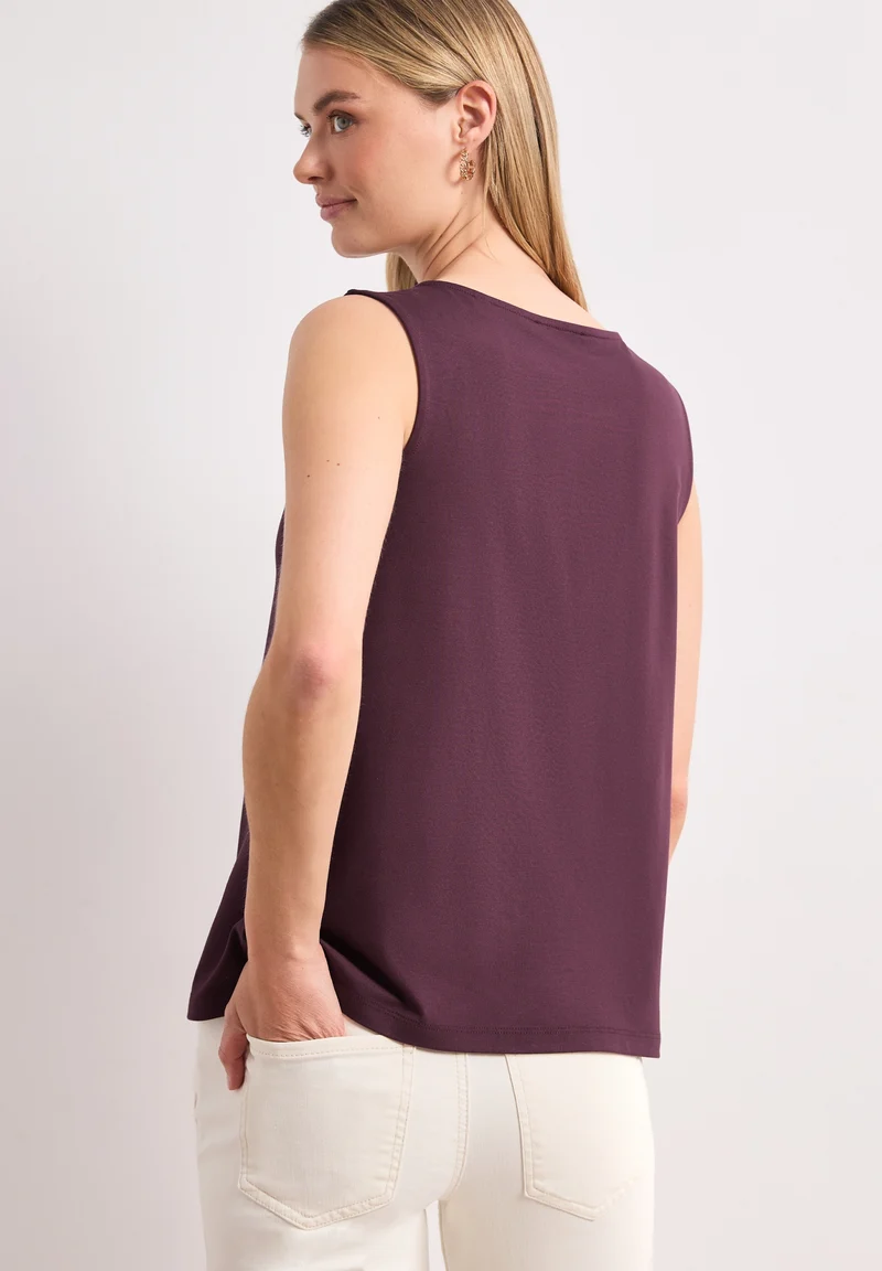 top w.deco detail, rustic rouge