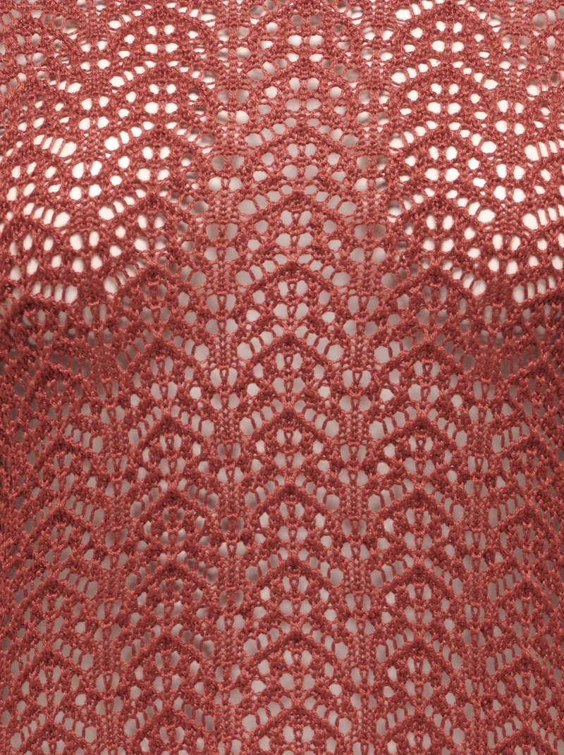 JDYMIKA 3/4 BOAT NECK PULLOVER KNT, Smoked Paprika