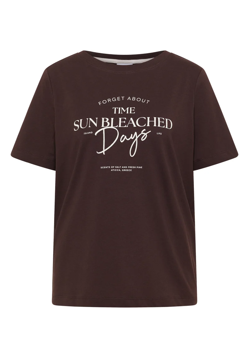 TOS Sun Bleached Days FP Shirt, brown cacao