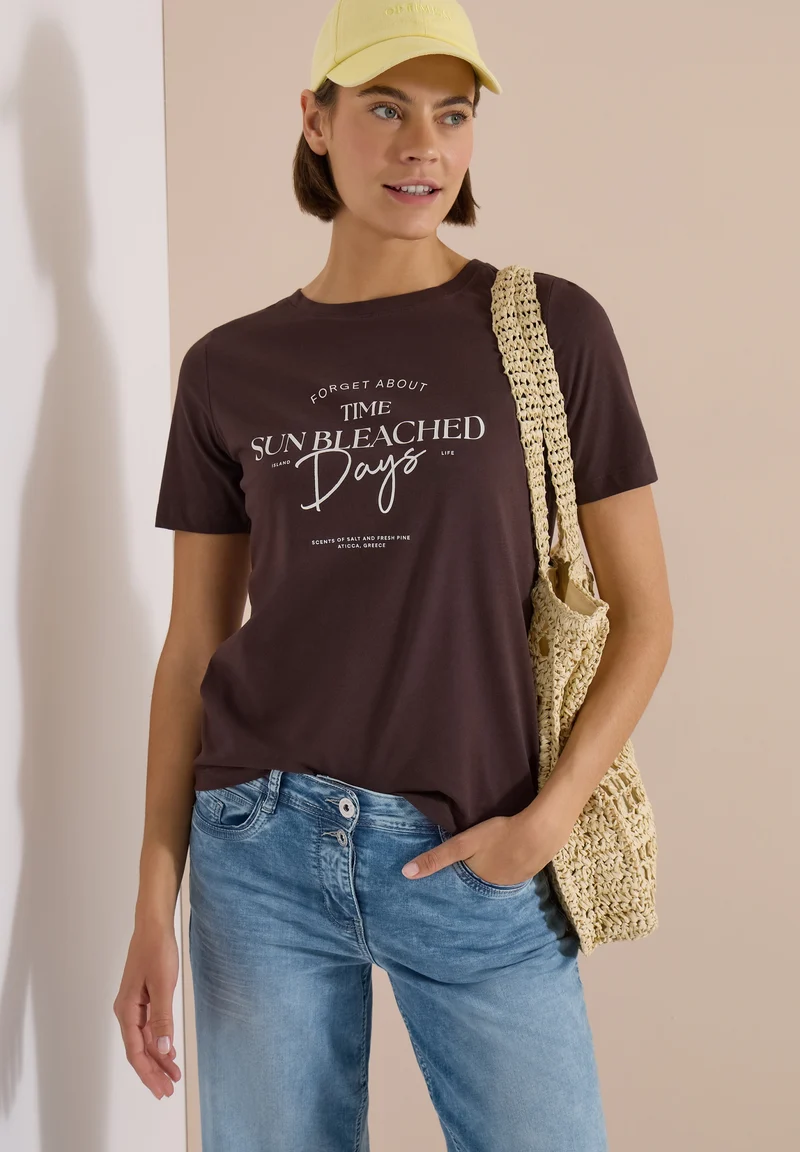 TOS Sun Bleached Days FP Shirt, brown cacao