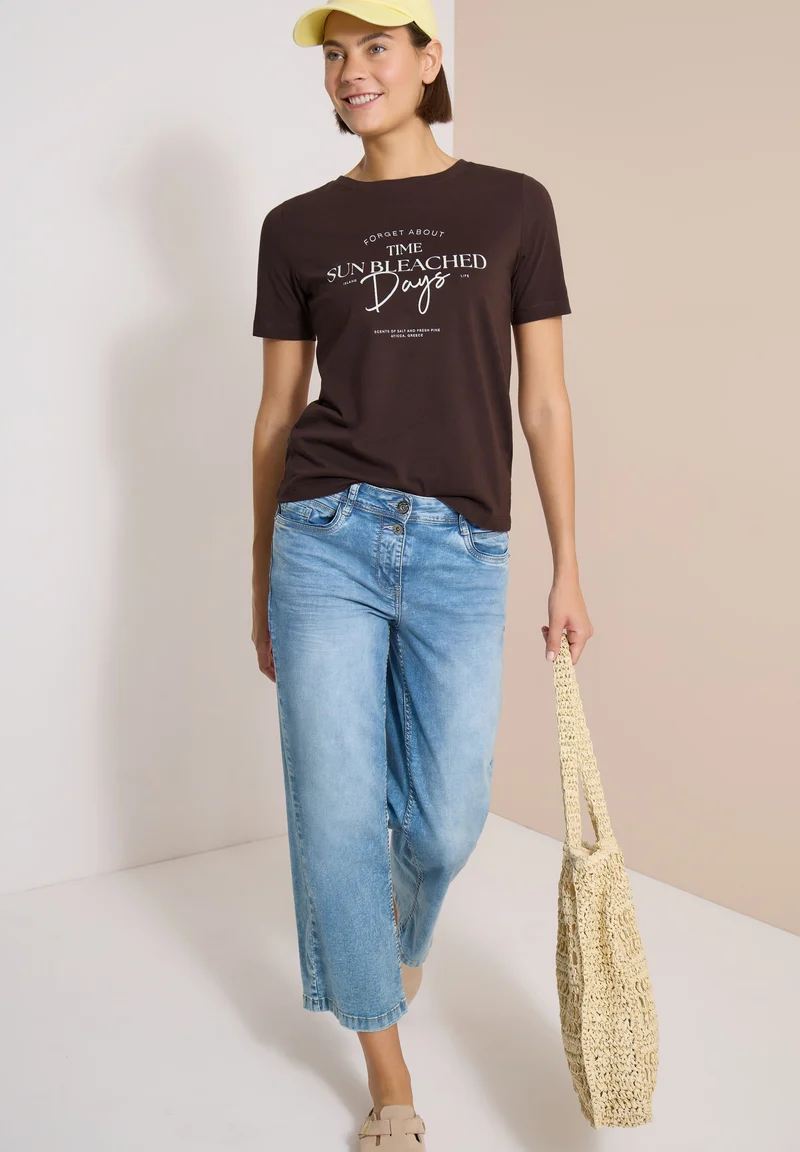 TOS Sun Bleached Days FP Shirt, brown cacao