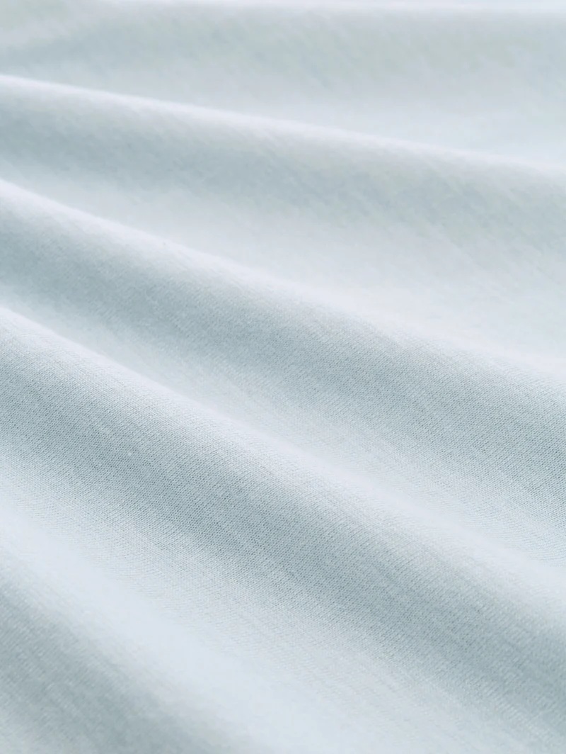 fine striped t-shirt, light blue fine stripe