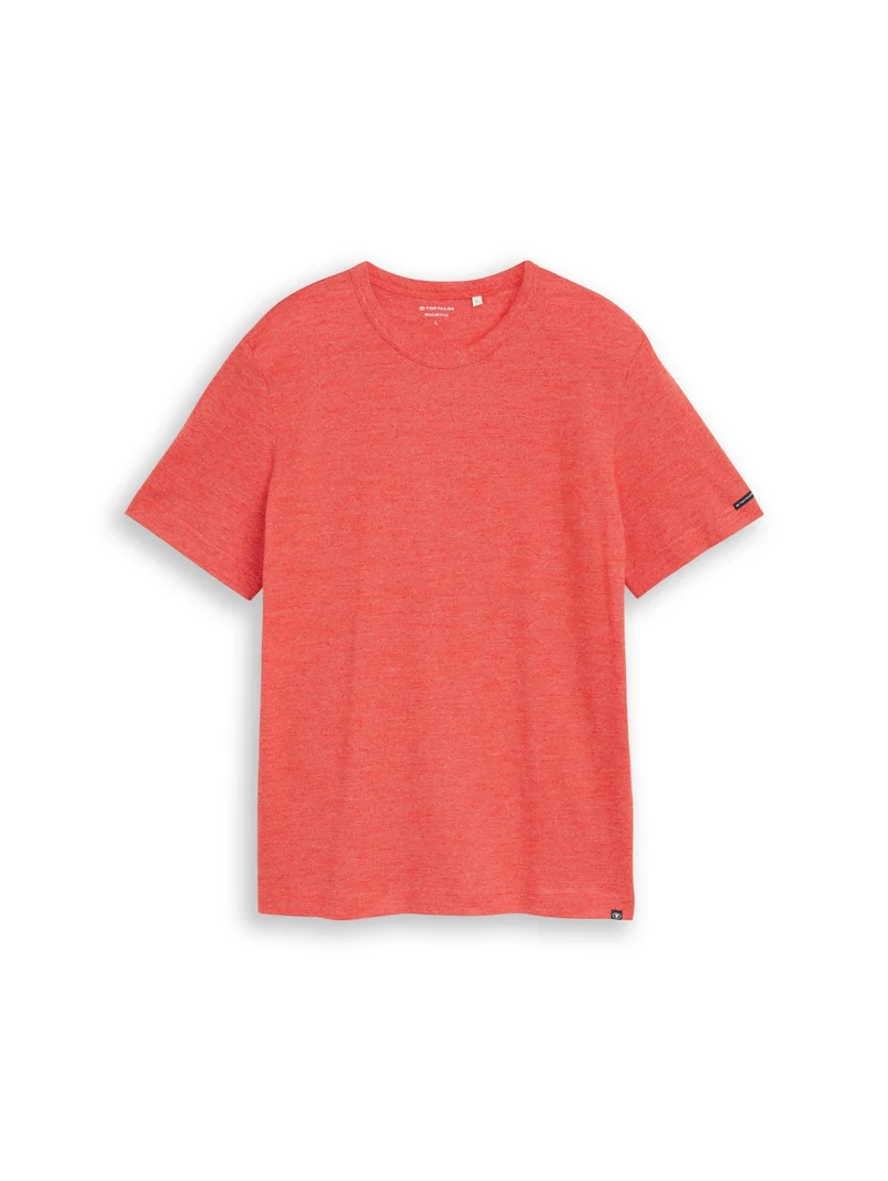 fine striped t-shirt, red fine stripe