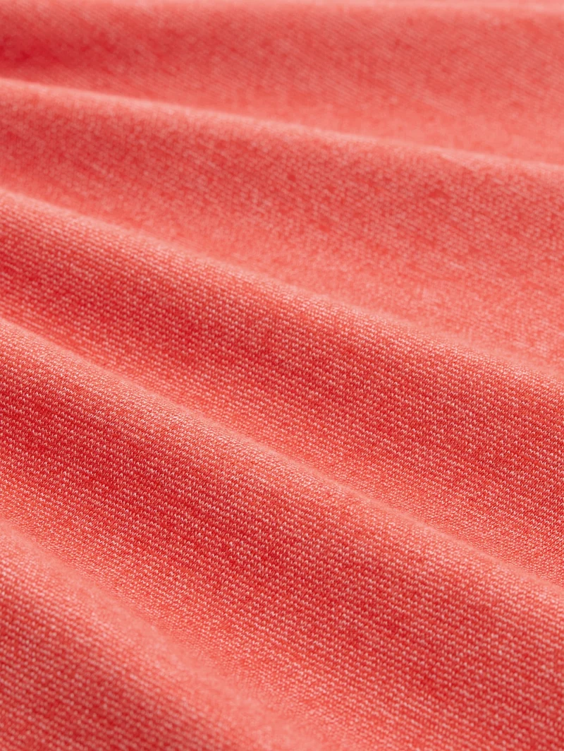 fine striped t-shirt, red fine stripe