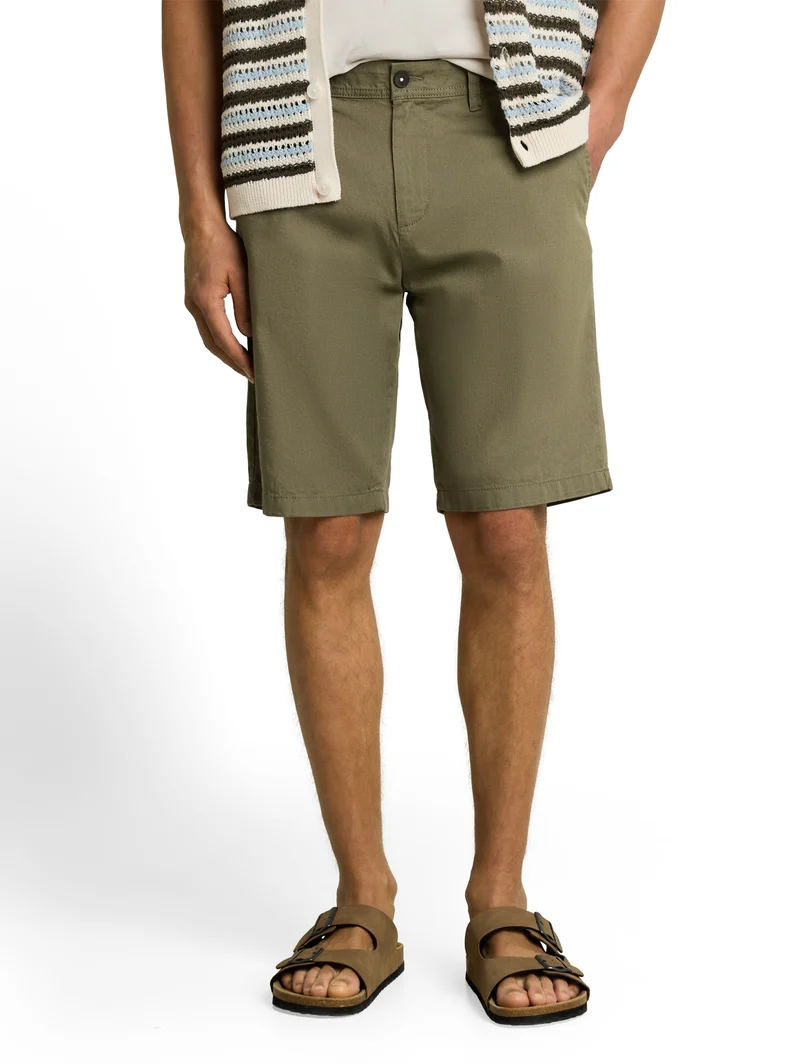 basic chino shorts, Oak Leaf Green