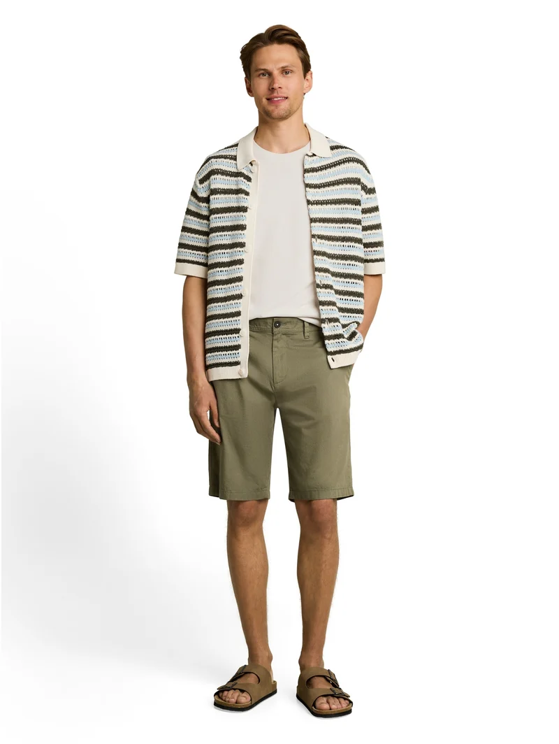 basic chino shorts, Oak Leaf Green