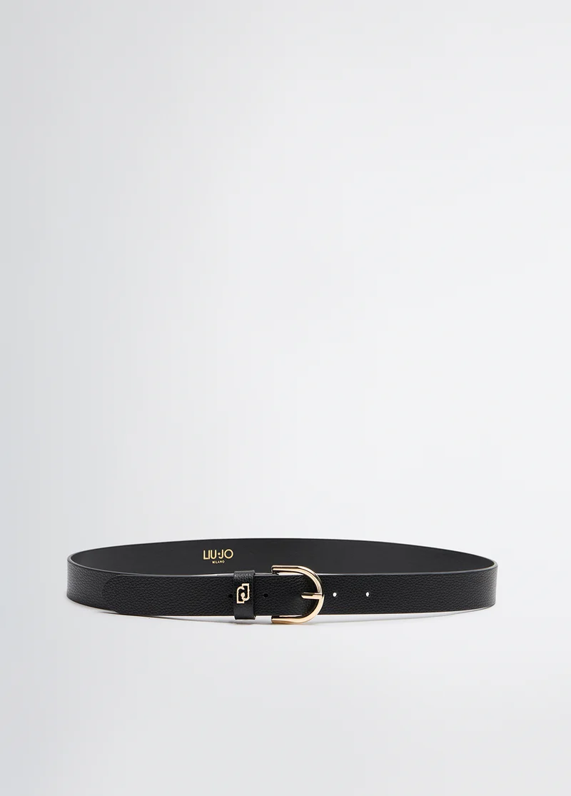 Leather belt