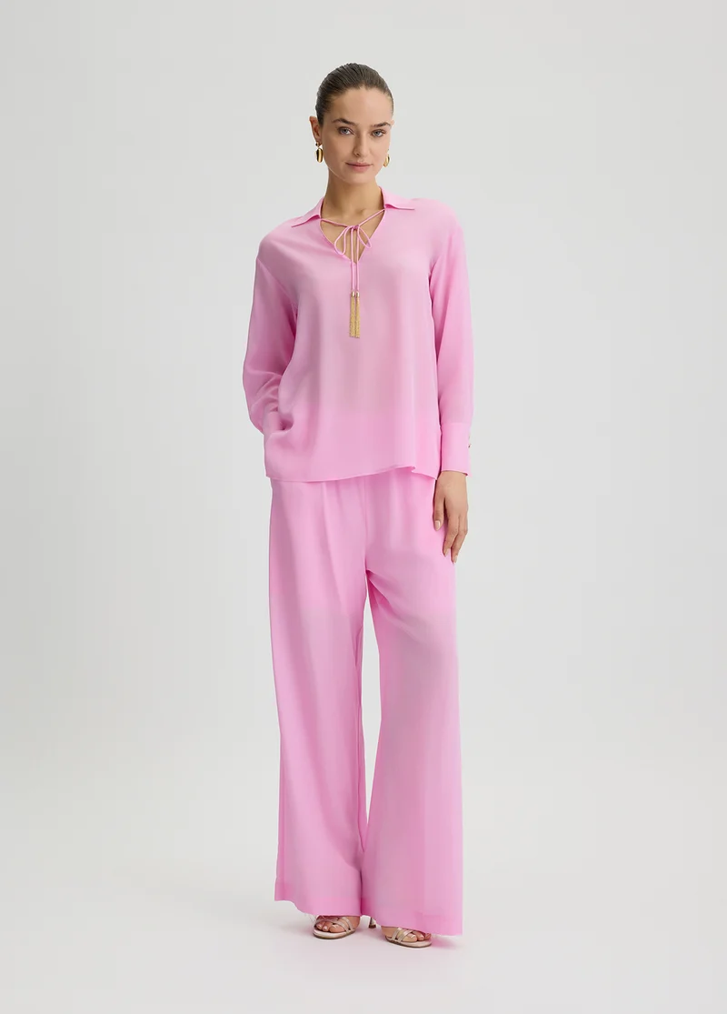 Silk Trousers