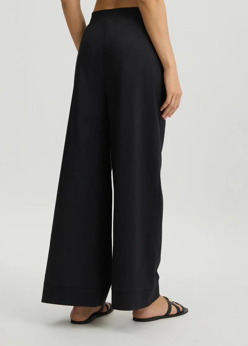 Cotton Palazzo Trousers