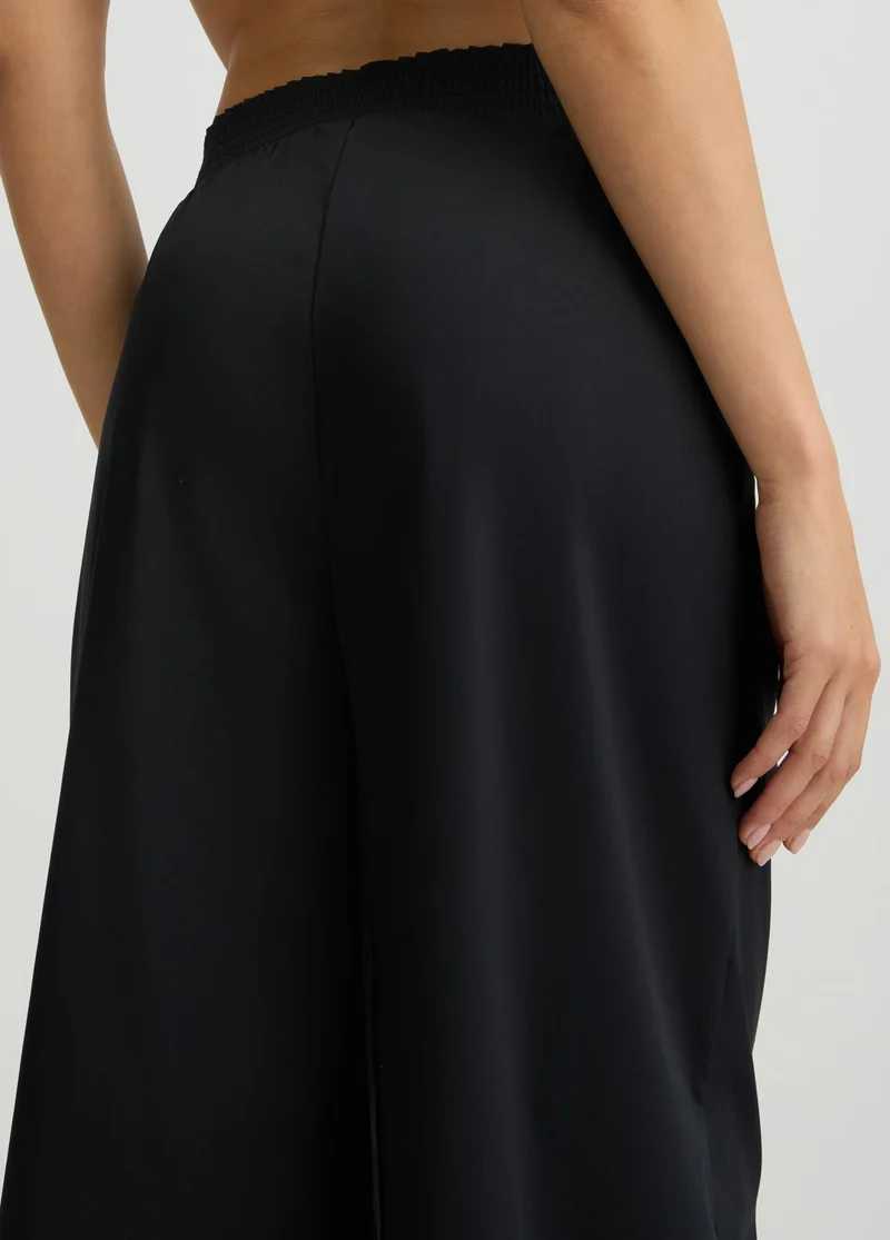 Cotton Palazzo Trousers
