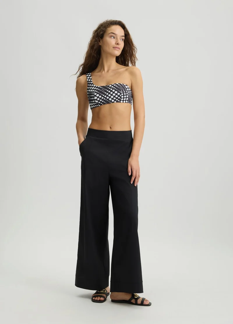 Cotton Palazzo Trousers