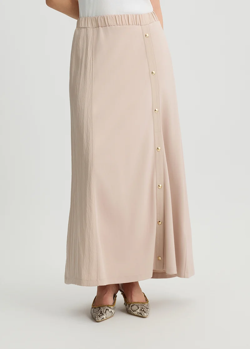 Button-Up Skirt