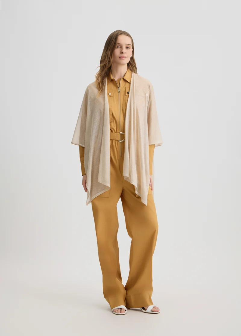 Lurexâ® Knit Poncho