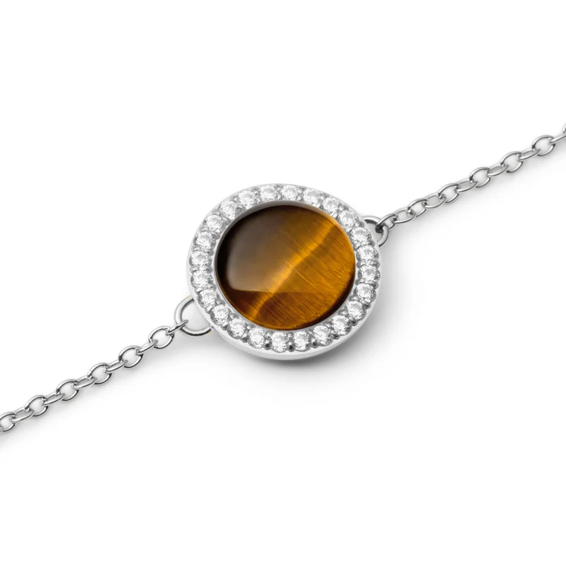 Daniel Wellington Audrey Tiger Eye Armband DW00401439