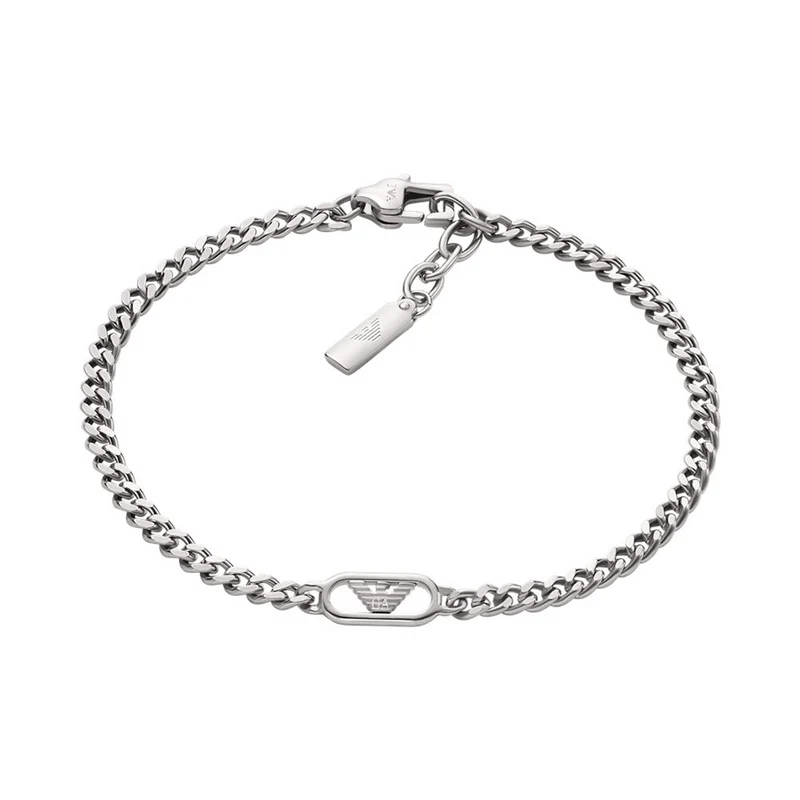 Emporio Armani Silver Stainless Steel Bracelet EGS3247040