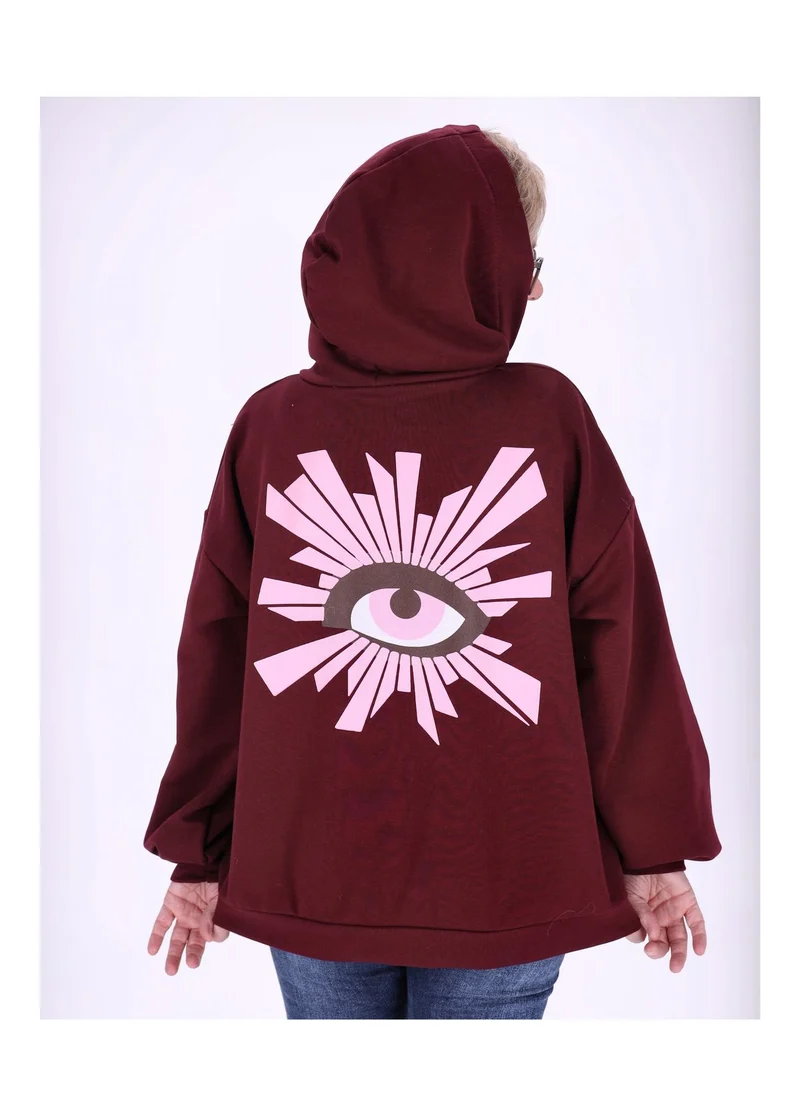 Splash of Color Hoodie Damen