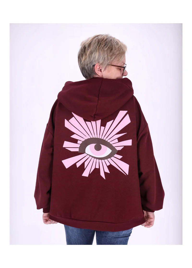 Splash of Color Hoodie Damen