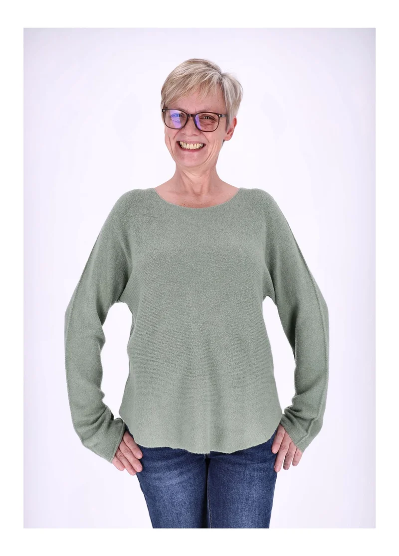 Splash of Color Strickpullover Rundhals Damen