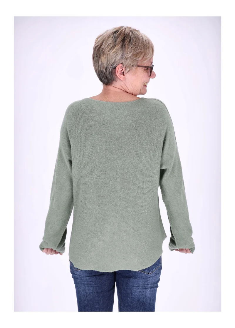 Splash of Color Strickpullover Rundhals Damen