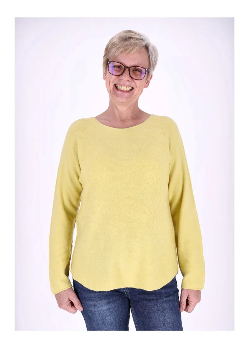 Splash of Color Strickpullover Rundhals Damen