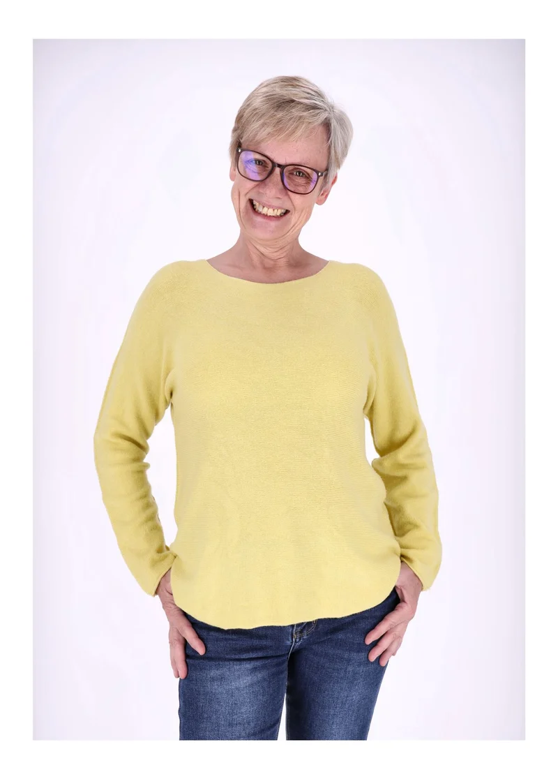Splash of Color Strickpullover Rundhals Damen