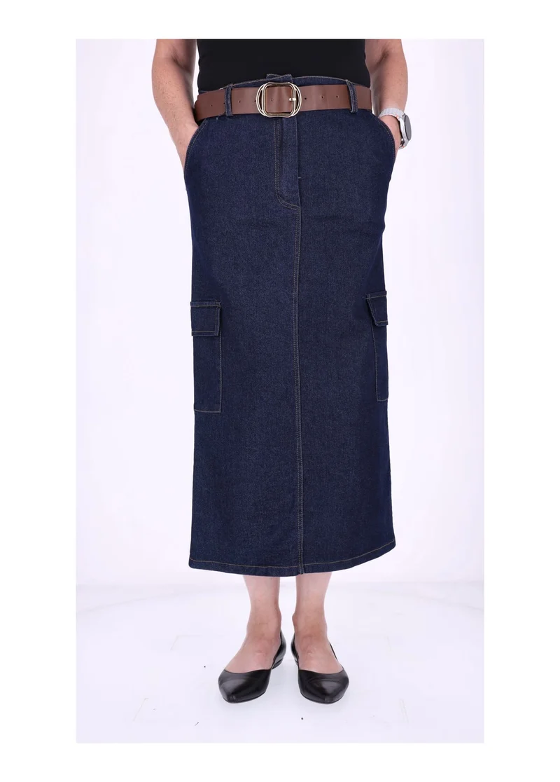 Jeansrock Damen Splash of Color