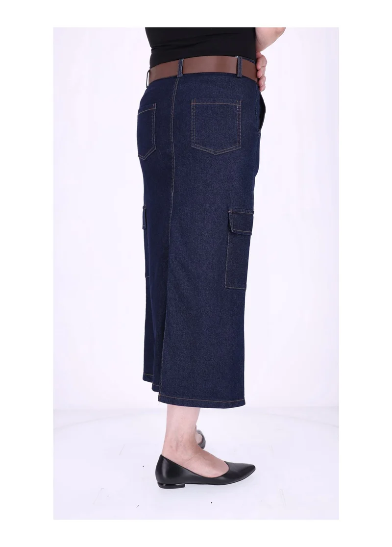 Jeansrock Damen Splash of Color