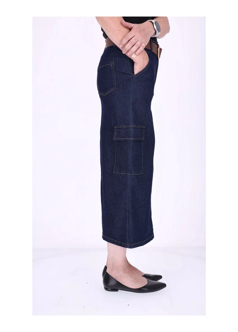 Jeansrock Damen Splash of Color