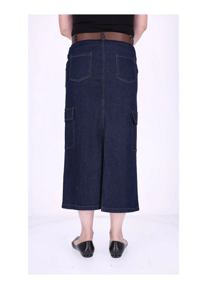 Jeansrock Damen Splash of Color