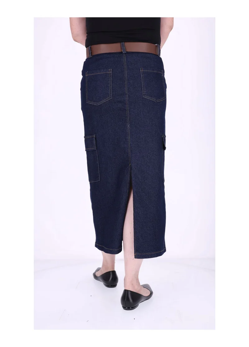 Jeansrock Damen Splash of Color