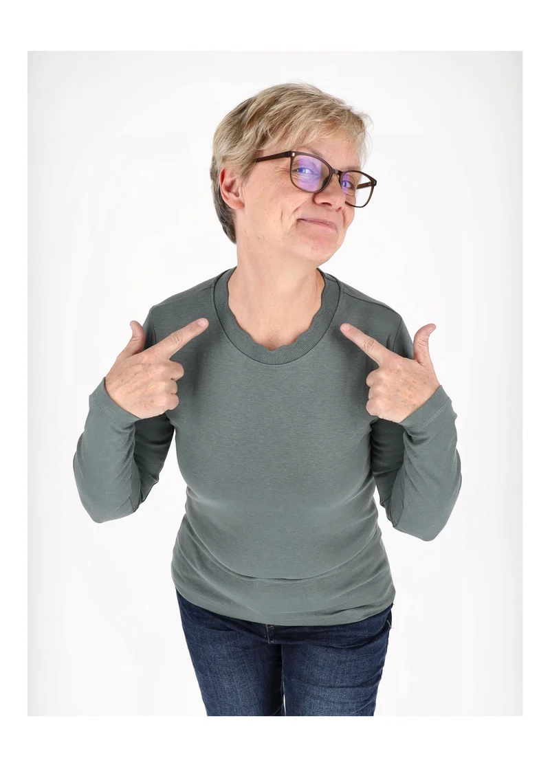 TARA M Damen-Shirt 3/4-Arm