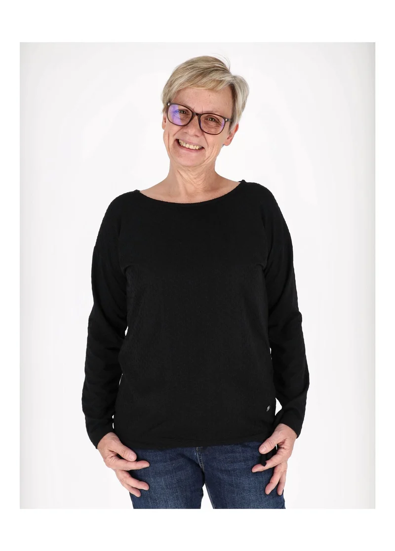 Damen Sweatshirt mit Ziernähten