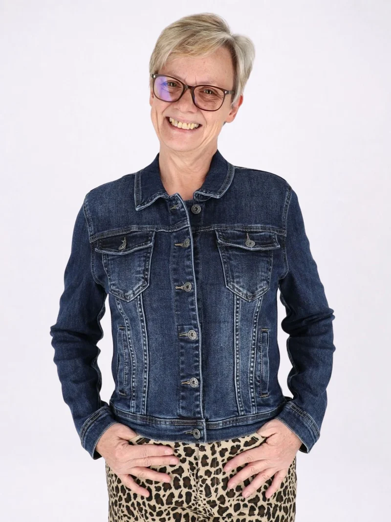 Splash of Color Jeansjacke Damen