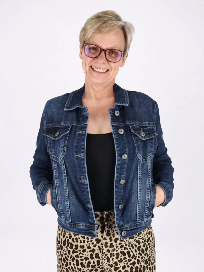 Splash of Color Jeansjacke Damen