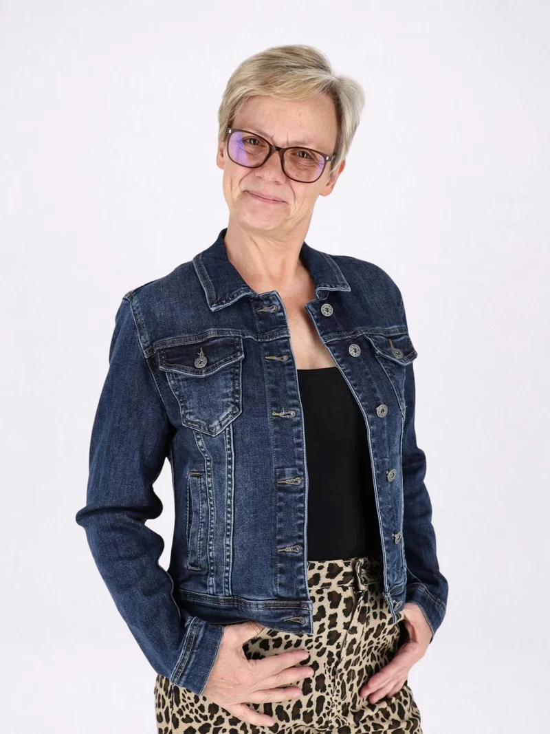 Splash of Color Jeansjacke Damen