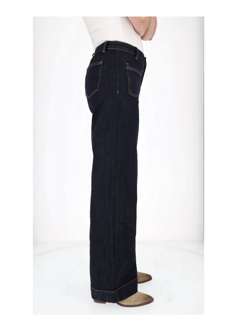 Splash of Color Jeans weites Bein