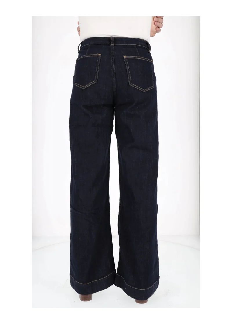 Splash of Color Jeans weites Bein