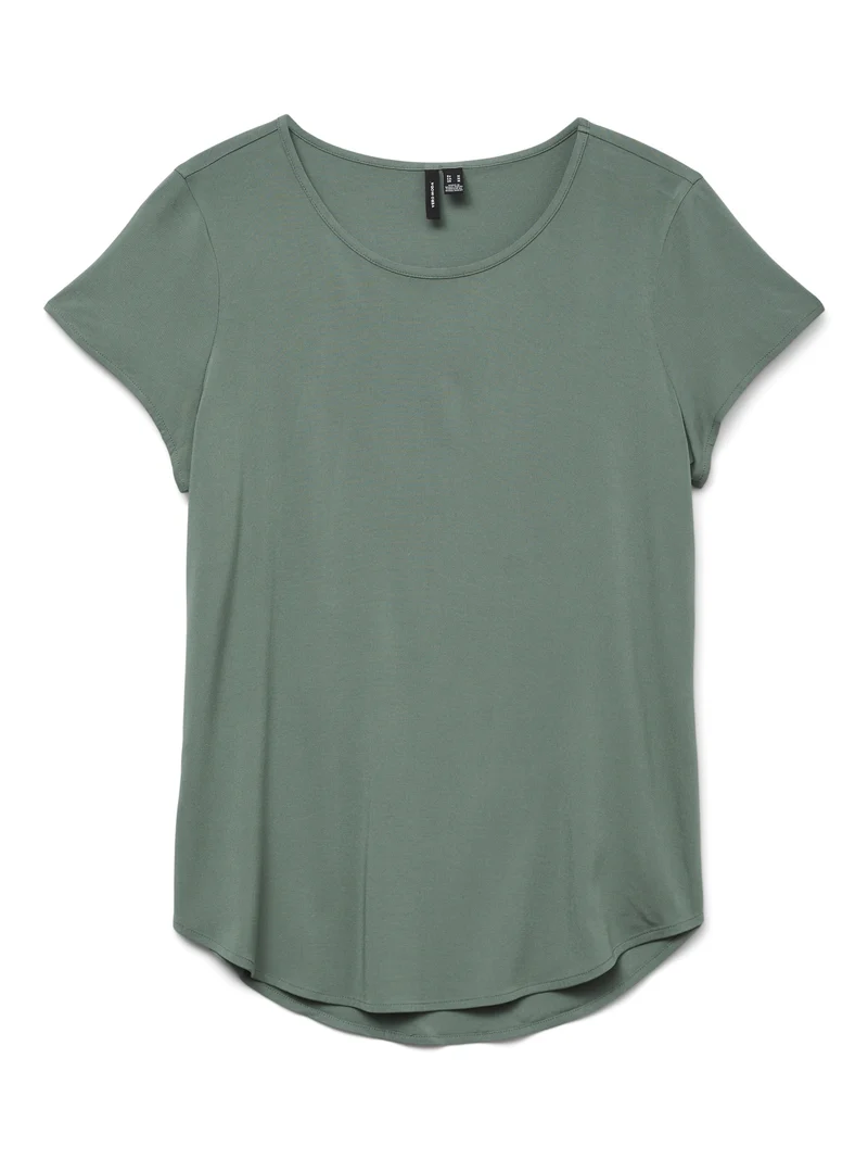 VMBELLA SS TOP WVN NOOS, Laurel Wreath