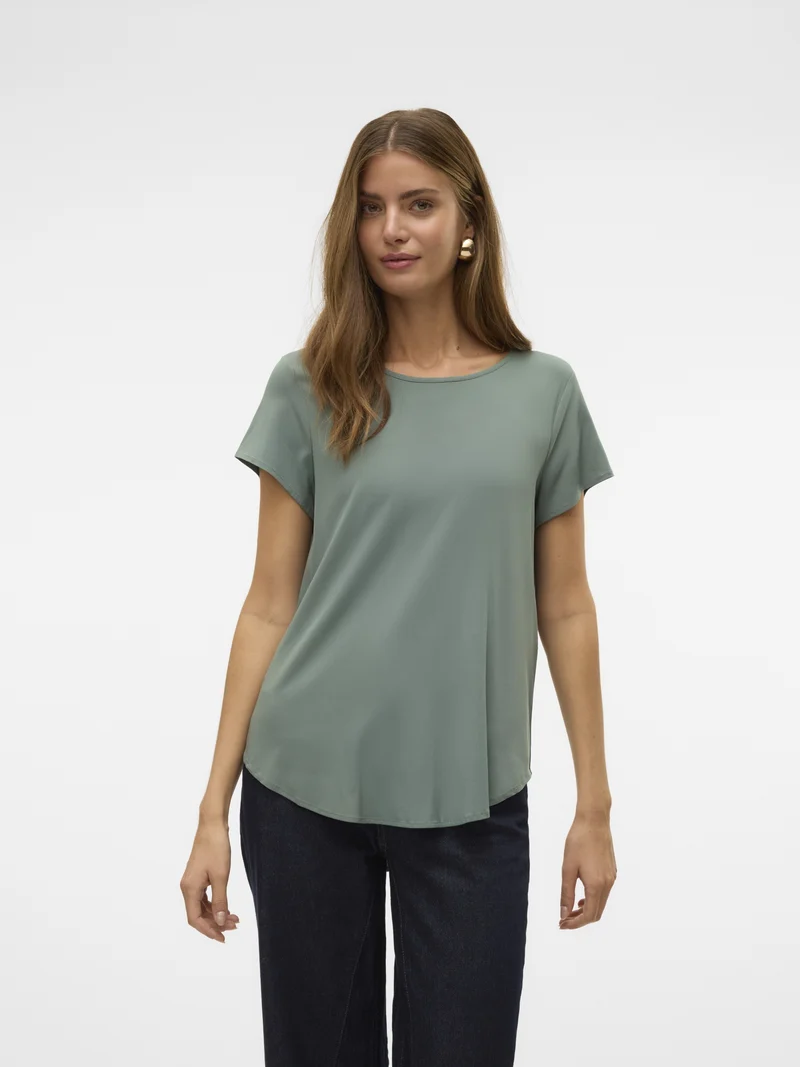 VMBELLA SS TOP WVN NOOS, Laurel Wreath