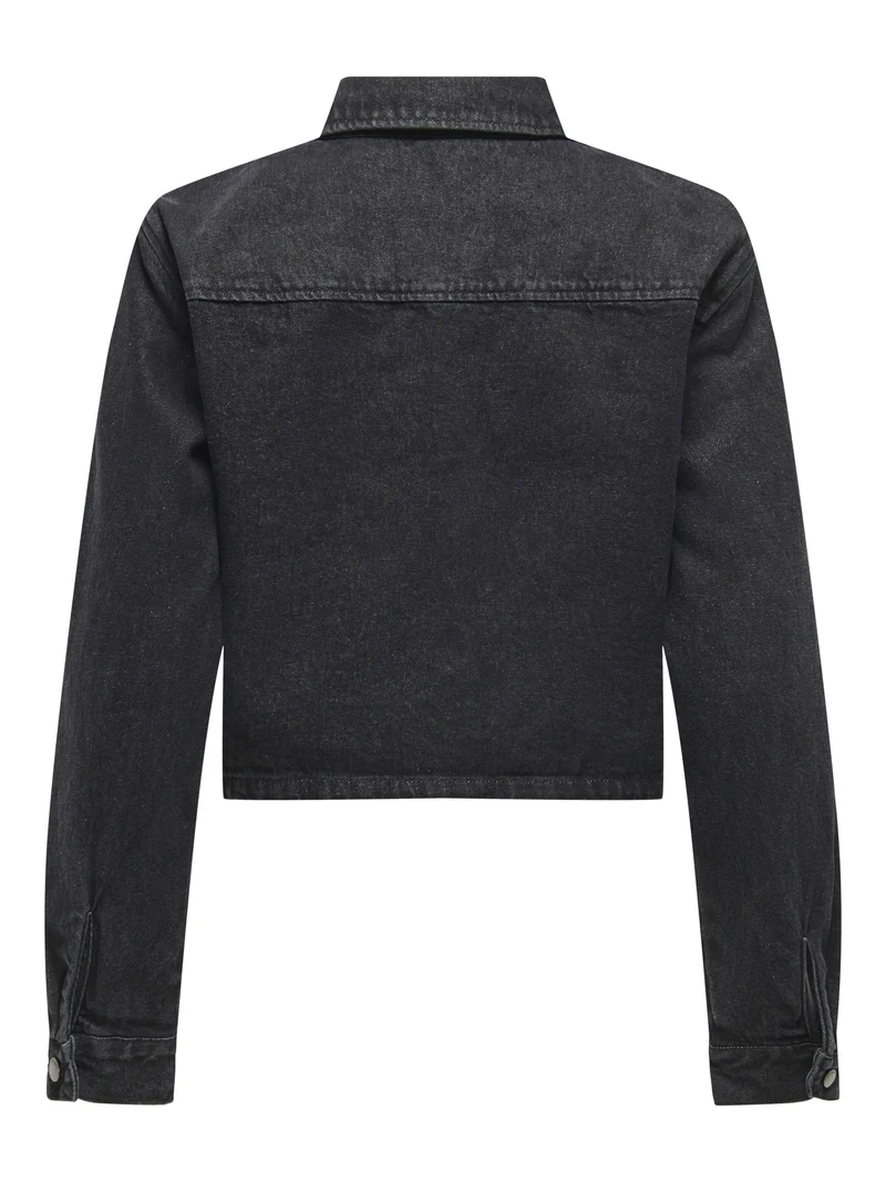 JDYMARLY L/S BOXY SHACKET DNM NOOS, Black Denim
