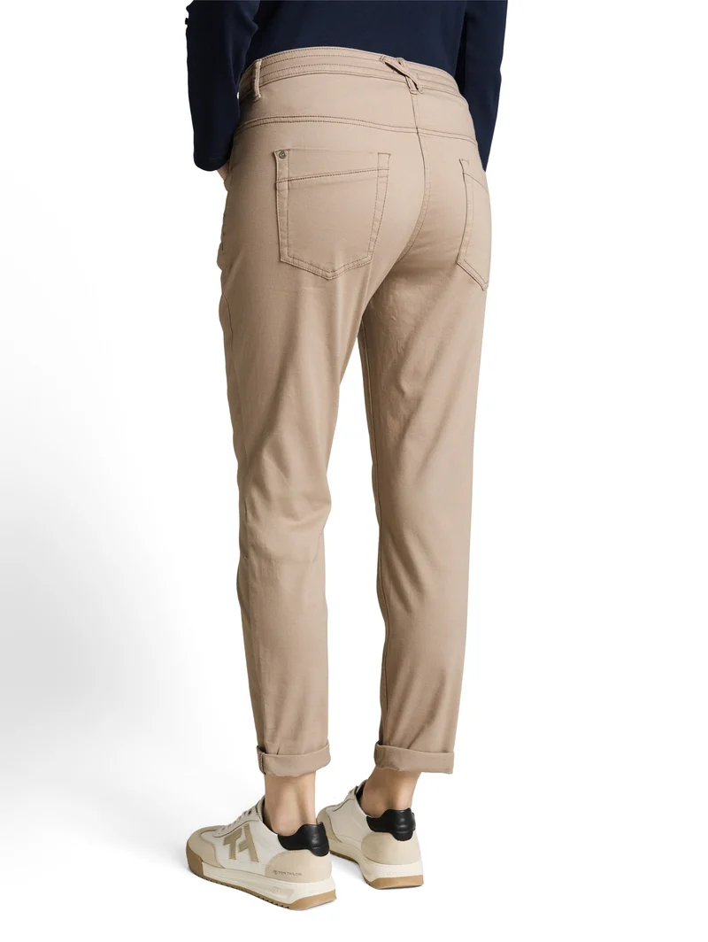 Tom Tailor Tapered relaxed, soft taupe grey