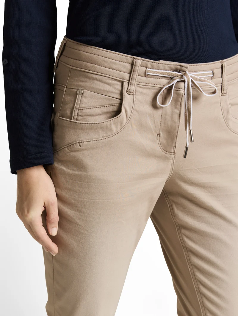 Tom Tailor Tapered relaxed, soft taupe grey