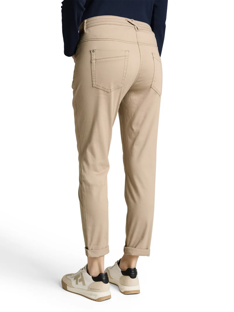 Tom Tailor Tapered relaxed, soft taupe grey